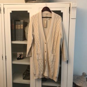 Brand new Chan Luu fisherman cardigan